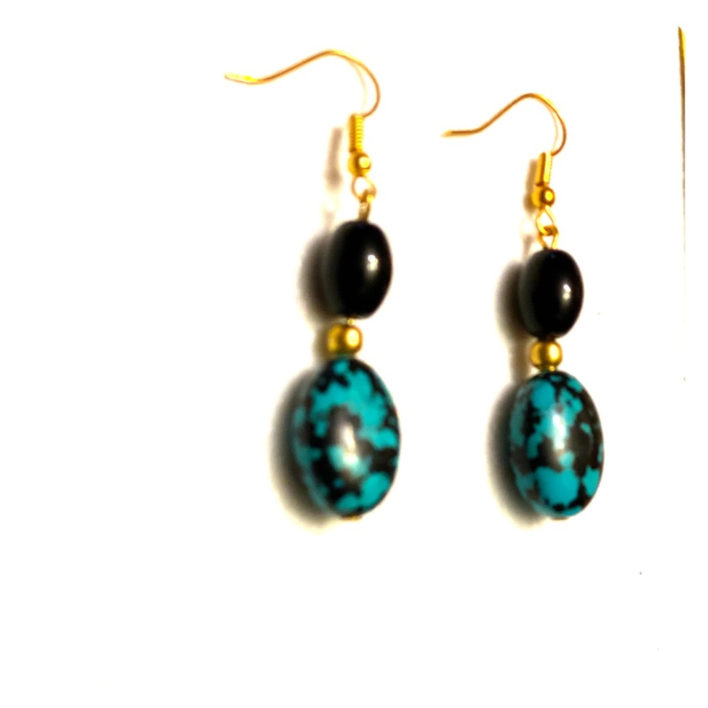 Bundle and Save turquoise Earrings Crystal
